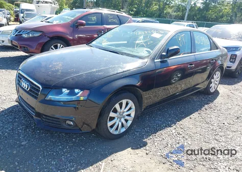 2011 Audi A4 2.0T Premium z USA, uszkodzony, nr VIN WAUFFAFL0BN033650